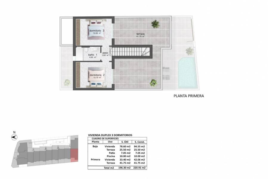 Nueva construcción  - Duplex  - Pilar de la Horadada