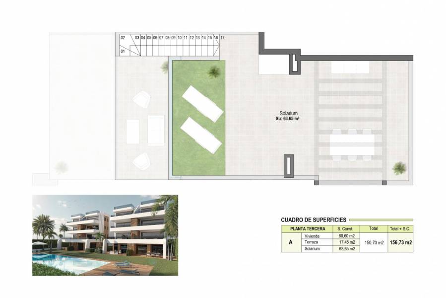 Nueva construcción  - Atico - Alhama de Murcia - Condado de Alhama Resort